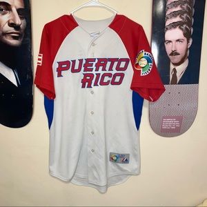 2009 World Classic Puerto Rico Majestic Jersey